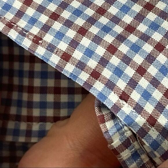 J. Crew Ludlow plaid men’s button up shirt 120’s S - Picture 8 of 11